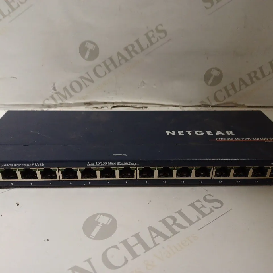 NETGEAR FS116 PROSAFE 16 PORT 10/100 SWITCH 