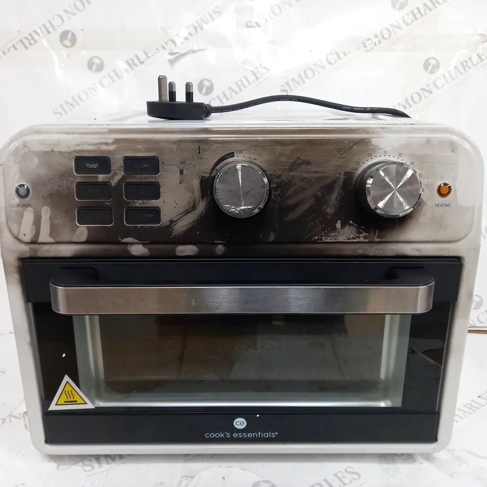 BOXED COOK'S ESSENTIAL AIRFRYER OVEN IN COOL GREY