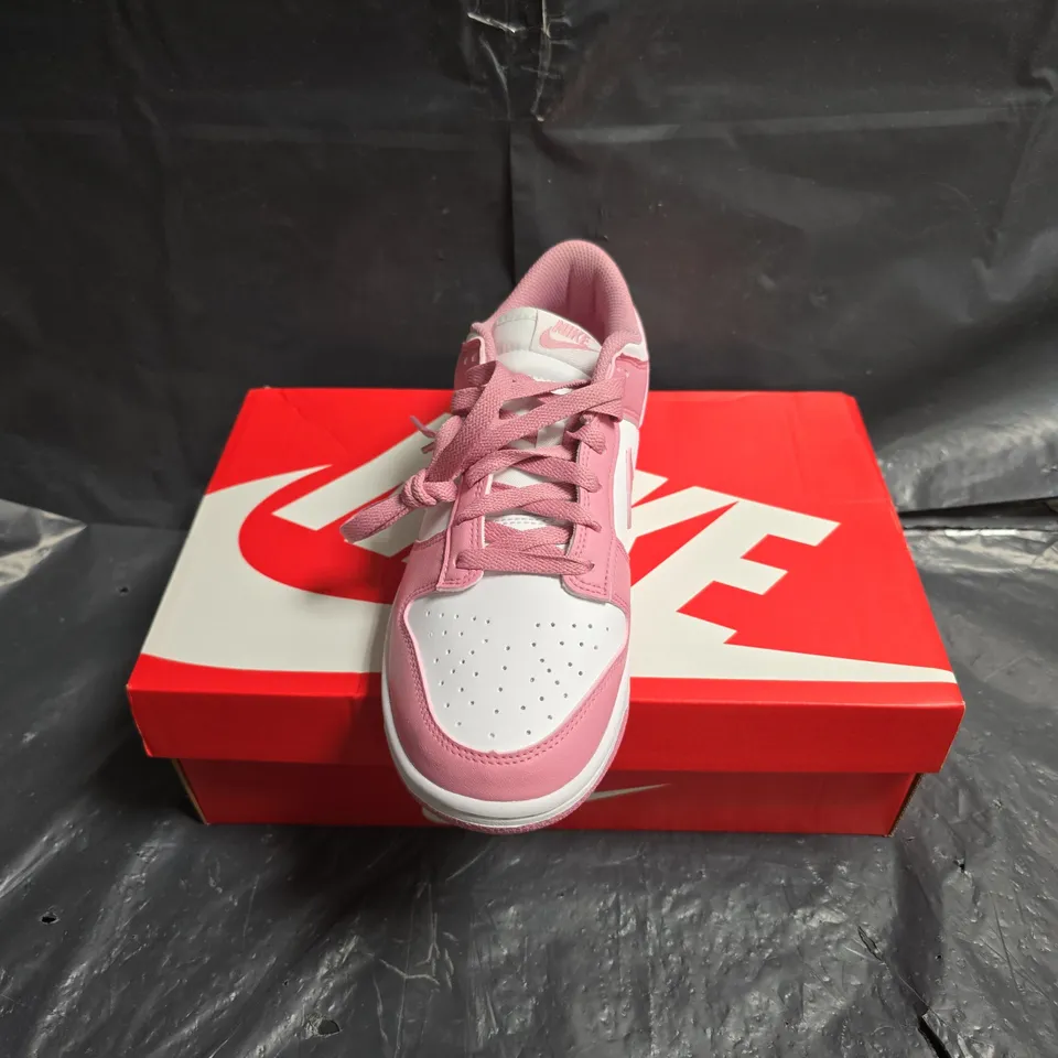 NIKE DUNK LOW NEXT NATURE WOMEN'S PINK/WHITE SNEAKERS – UK 6 (US 8.5)