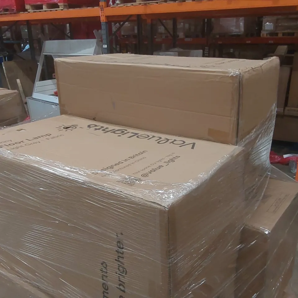 PALLET CONTAINING A VERY LARGE QUANTITY OF ASSORTED LIGHTING ITEMS
