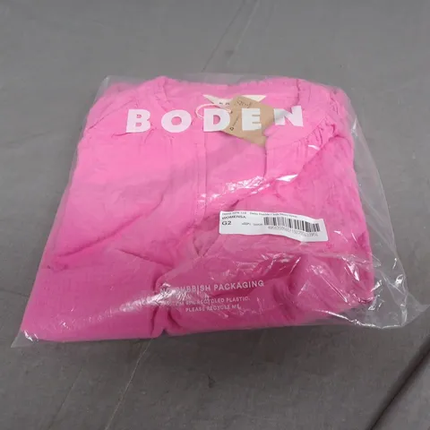 BAGGED BODEN DAISY DOUBLE CLOTH SHORT DRESS SIZE 12R