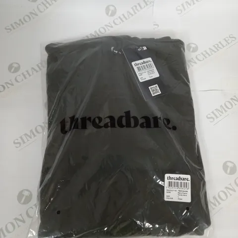 BAGGED THREADBARE MENS HOODY SIZE L
