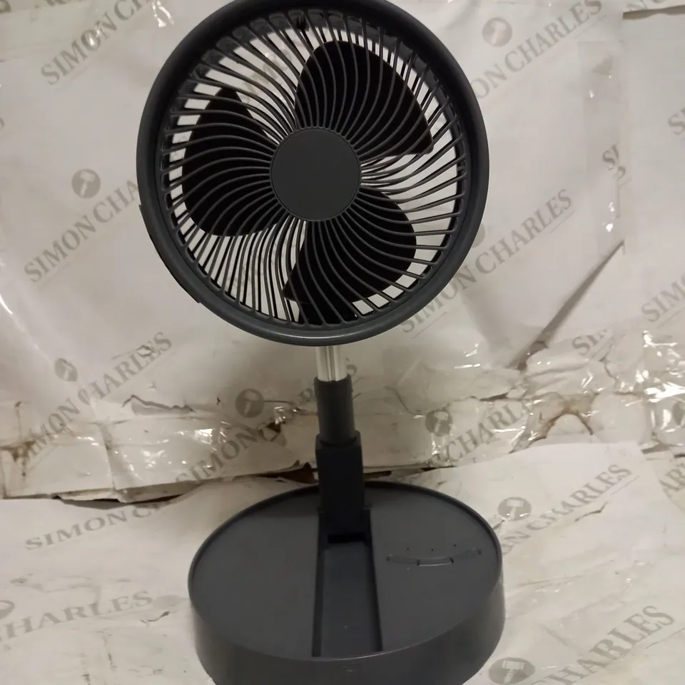 BOXED MY FOLDAWAY FLOOR & TABLE FAN - GREY