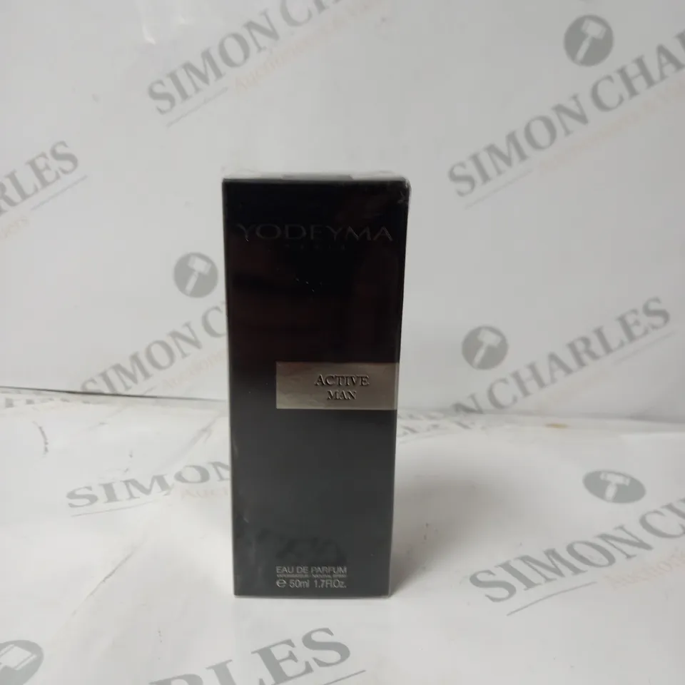 YODEYMA ACTIVE MAN EAU DE PARFUM 50ML - SEALED 