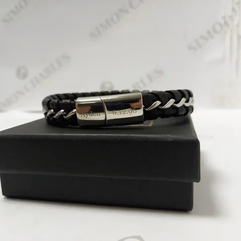 PERSONALISED MENS METAL DETAIL 