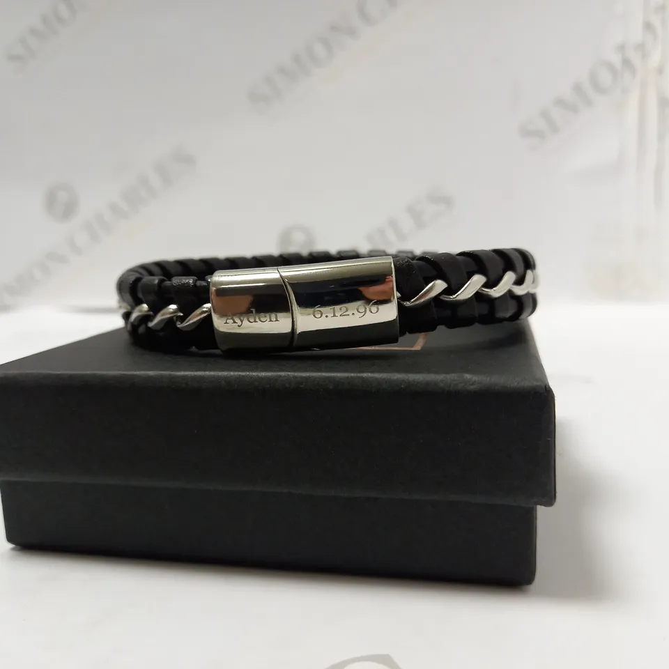PERSONALISED MENS METAL DETAIL  RRP £30