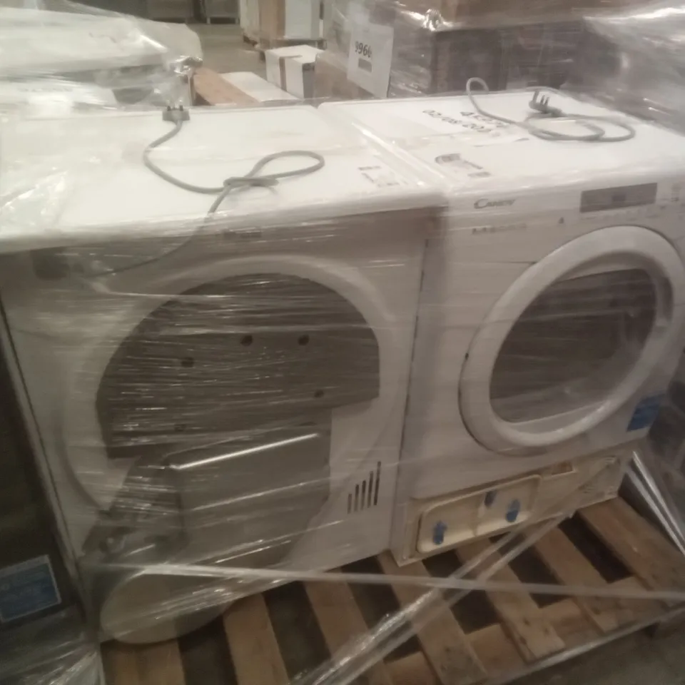 WERCHRISTMAS PRE-LIT CRAFORD CHRISTMAS TREE 7FT AND HOOVER H-DRY 300 CONDENSER TUMBLE DRYER WHITE