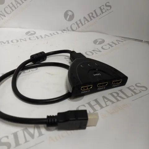BOXED ASDATECH AUTO-SELECT 3 WAY HDMI SELECTOR