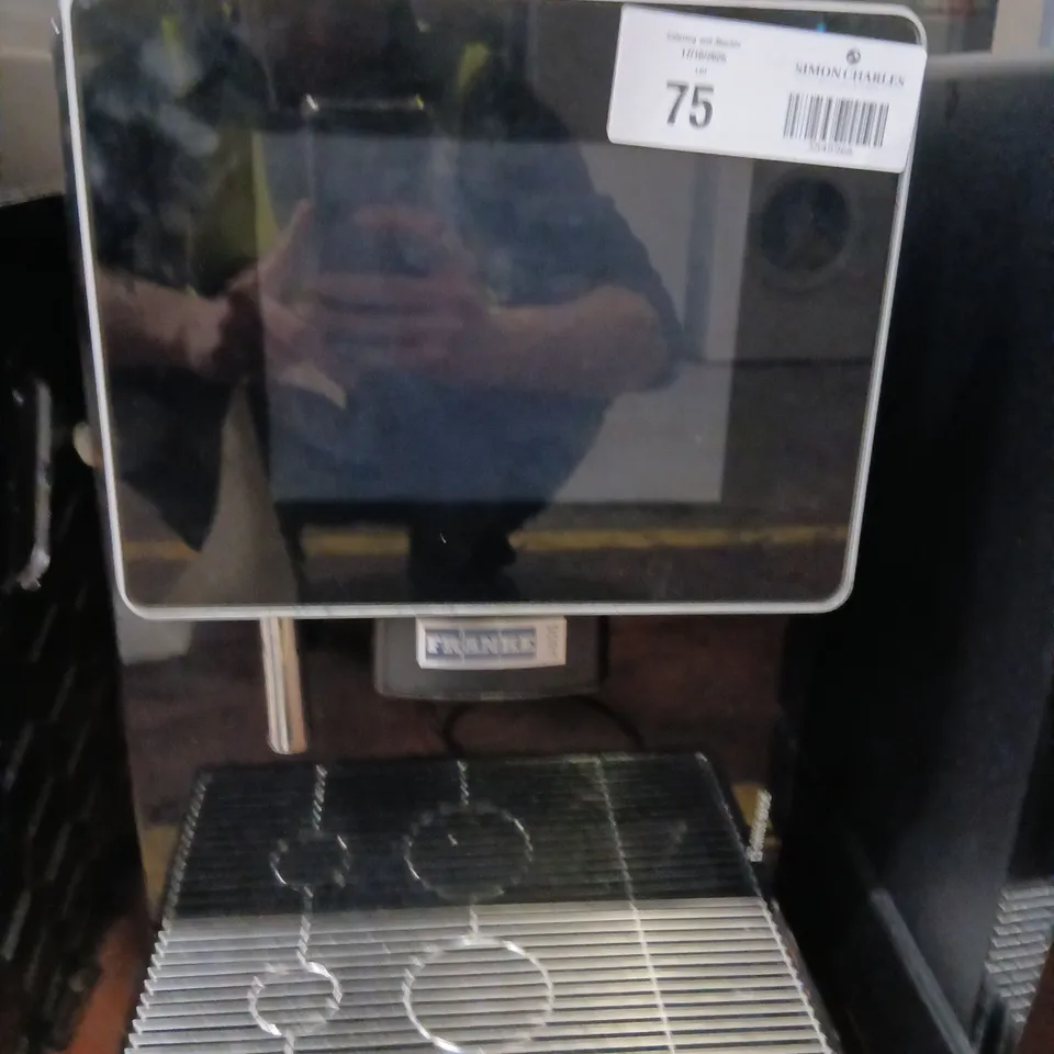 FRANKE A600 COMMERCIAL ESPRESSO MACHINE AND CLEANMASTER