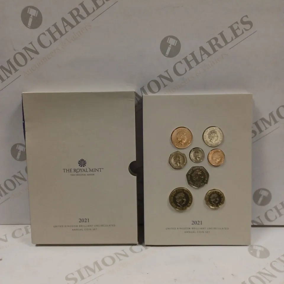 THE ROYAL MINT 2021 UNITED KINGDOM BRILLIANT UNCIRCULATED ANNUAL COIN COLLECTION 