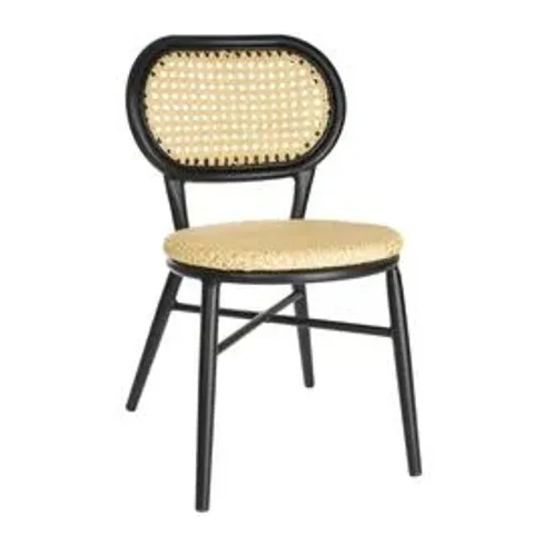 BOXED BOLERO MARSTON CH113 RATTAN SIDE CHAIRS (PACK OF 2)