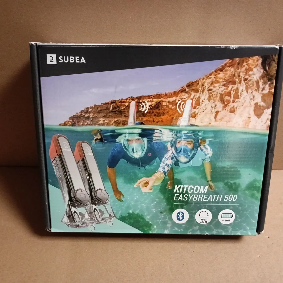 SUBEA KITCOM EASYBREATH 500 SNORKELLING SET – BOXED