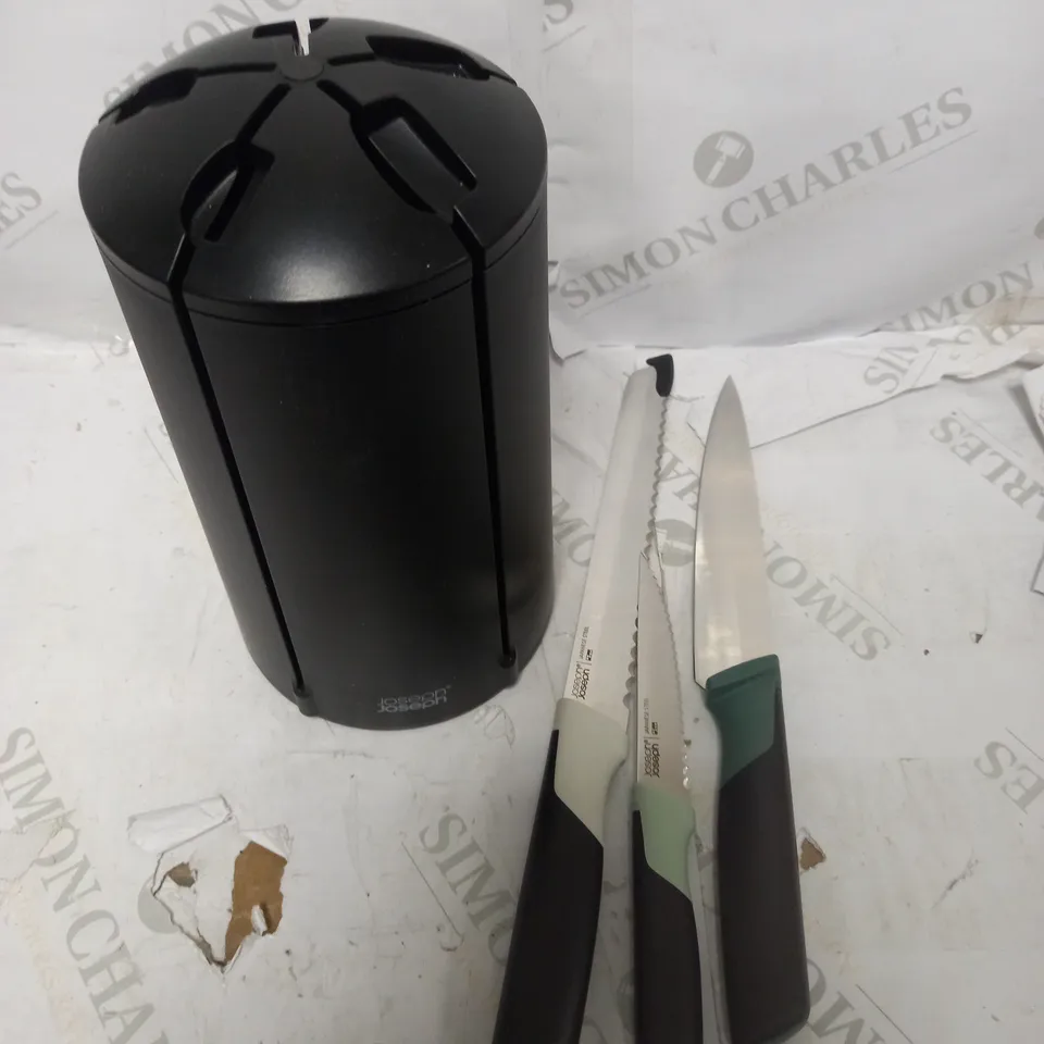 JOSEPH JOSEPH ELEVATE KNIVES CAROUSEL SET