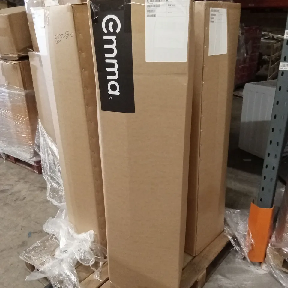 BOXED AND ROLLED MANUFACTURER REFURBISHED EMMA UK PREMIUM MATTRESS 135 X 190CM (DOUBLE SIZE)