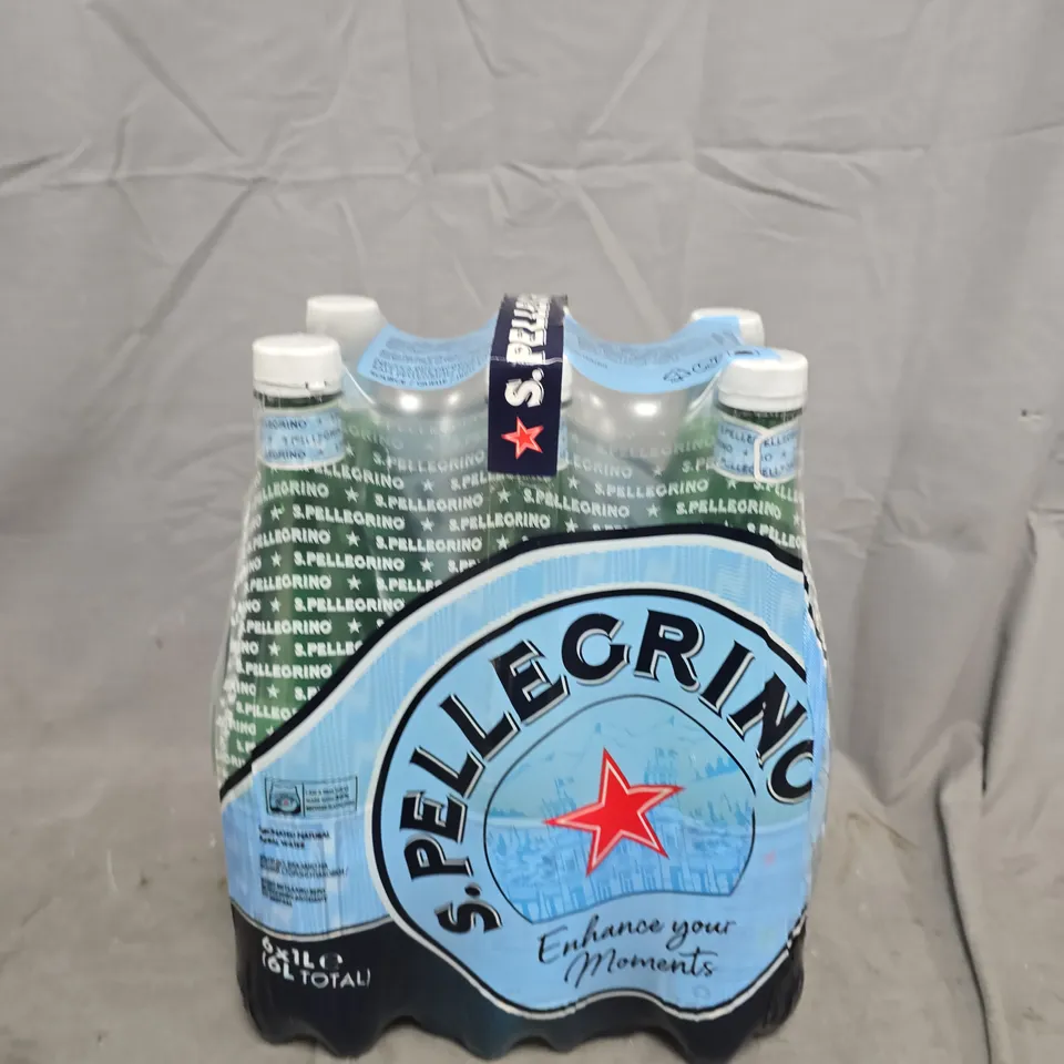 S.PELLEGRINO SPARKLING WATER 6 X 1 L PACK