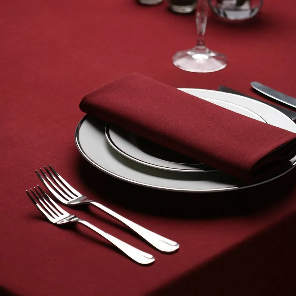 REVOLUTIONARY COTTON FEEL AMALFI CIRCULAR TABLECLOTH 