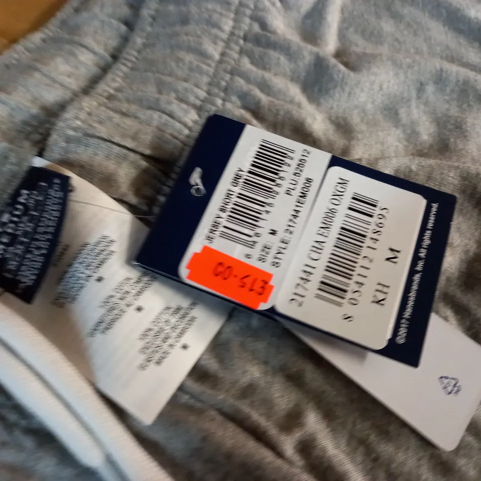 CHAMPION GREY JERSEY SHORTS - M