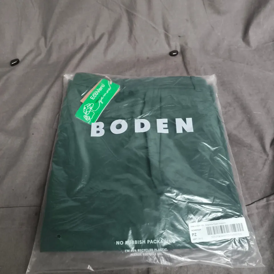 BODEN BELGRAVIA PONTE TROUSERS – WOMEN'S, GREEN, UK 12R