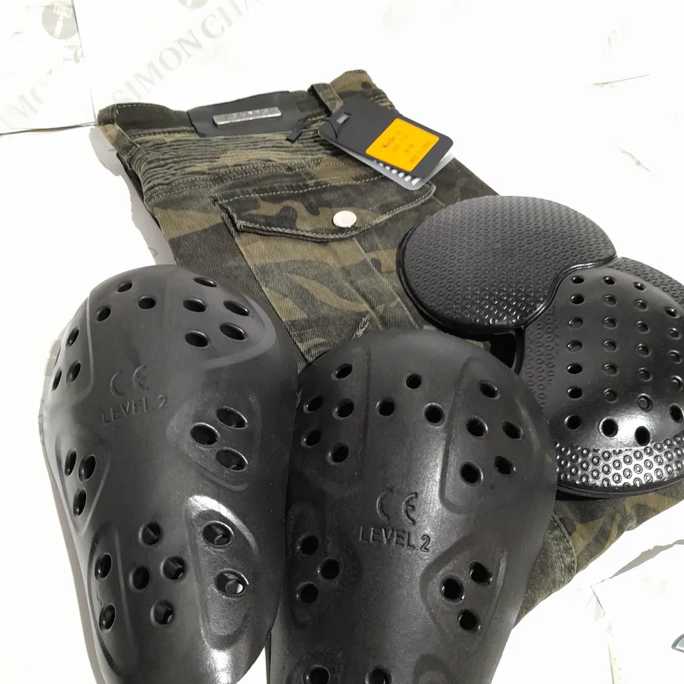 VOLERO SAFETY MOTO JEANS - CAMO 