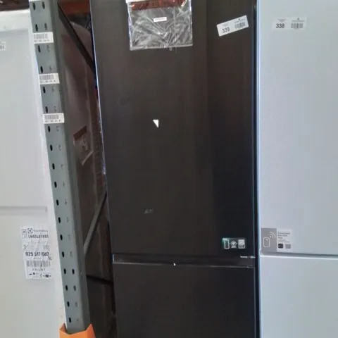HISENSE RB470N4SFCUK 60CM WIDE, TOTAL NO FROST, C RATING, FREESTANDING FRIDGE FREEZER - BLACK