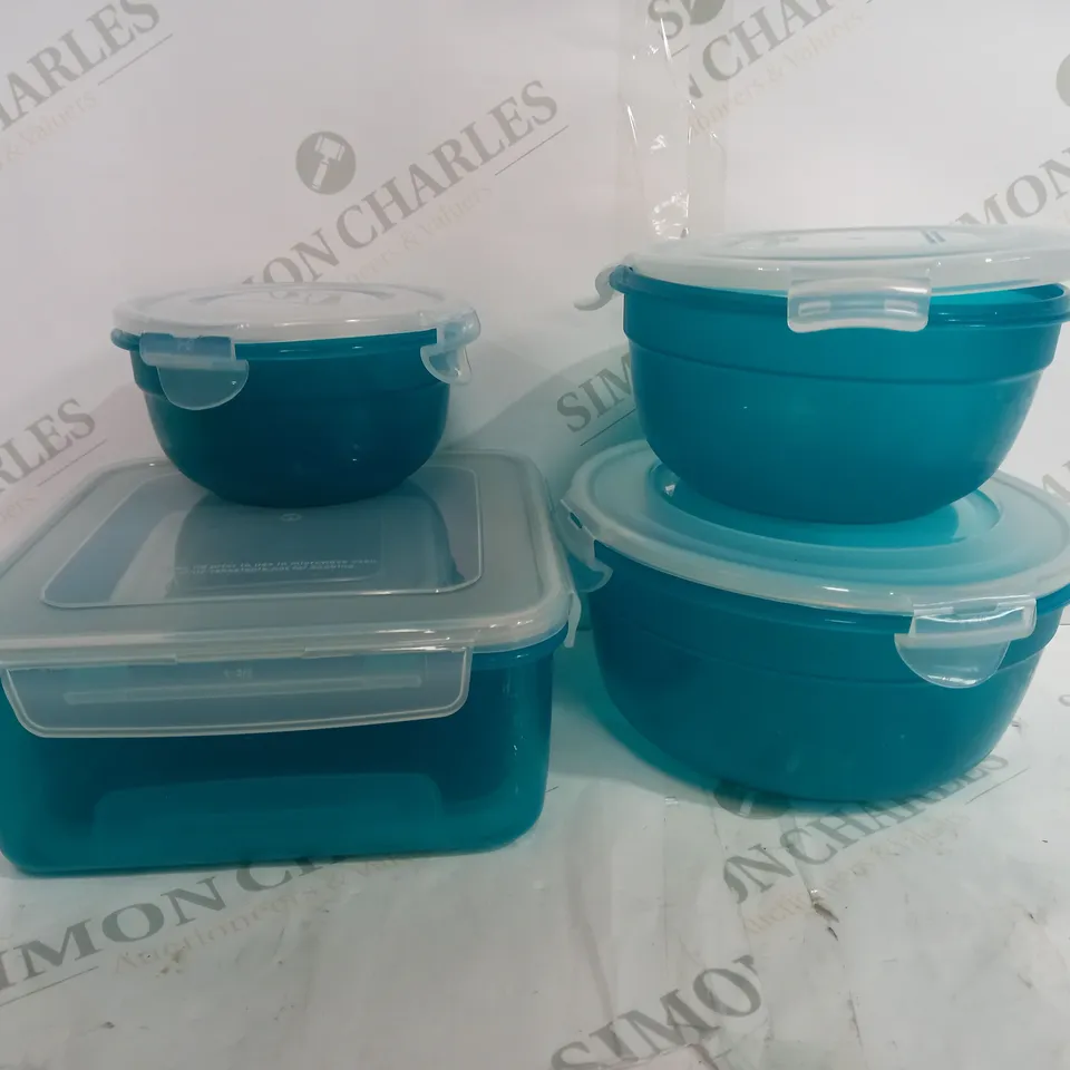 LOCK LOCK PLASTIC STORAGE BOX SET