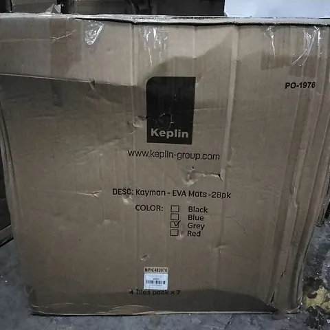 BOXED EVA MATS APPROXIMATELY 28