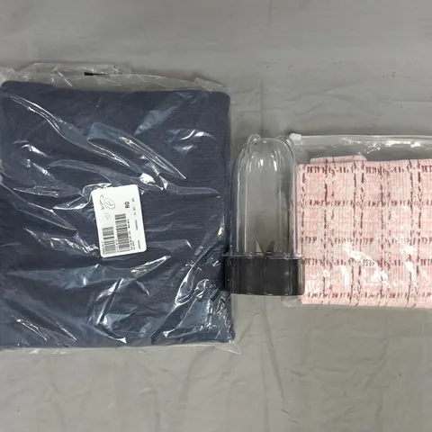 BOX OF APPROXIMATELY 10 ASSORTED HOUSEHOLD AND CLOTHING ITEMS IN VARIOUS STYLES, SIZES, AND COLOURS, ETC - COLLECTION ONLY