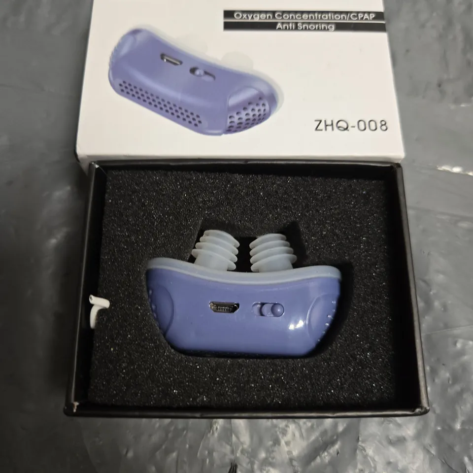 ZHQ-008 ELECTRONIC ANTI-SNORING DEVICE 
