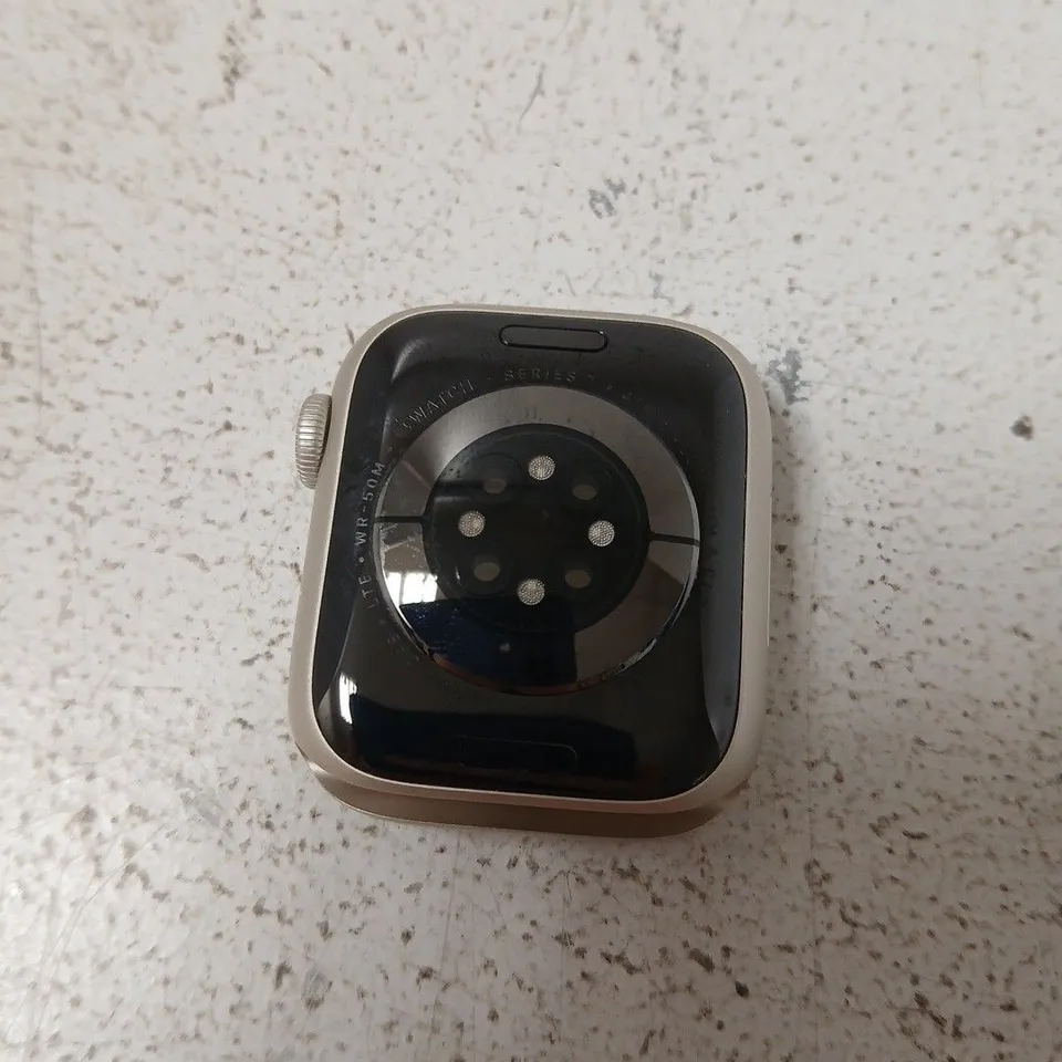 APPLE WATCH SERIES 7 41MM CELLULAR ALUMINIUM STARLIGHT
