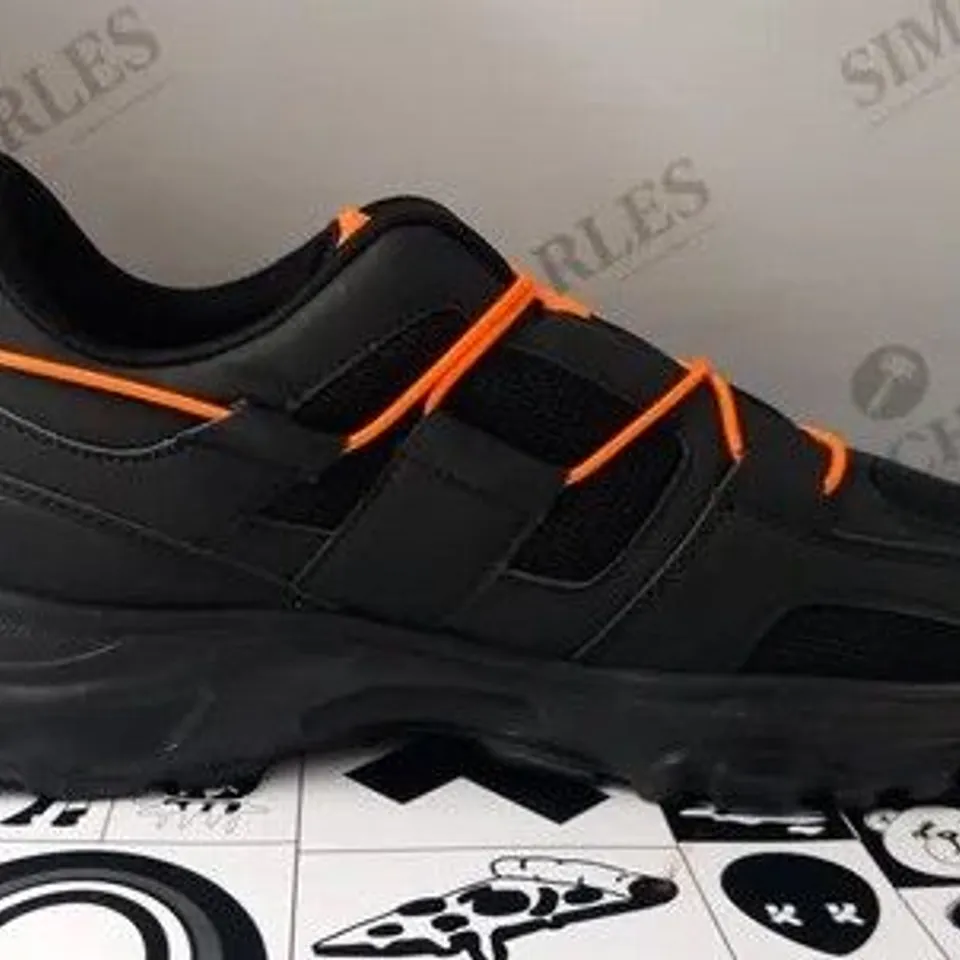 BRAND NEW BOXED PAIR OF KOI UNION ORANGE MEN'S VECTOR TRAINERS SIZE 12