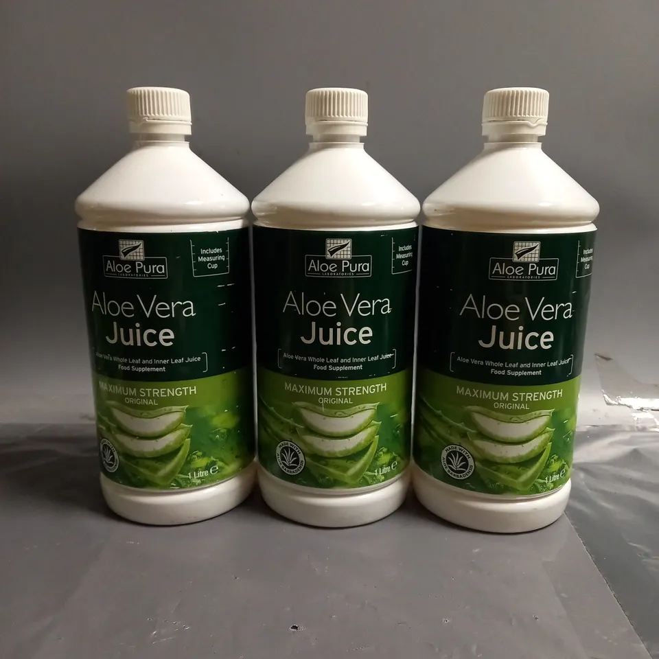 ALOE PURA X3 ALOE VERA JUICE 1L