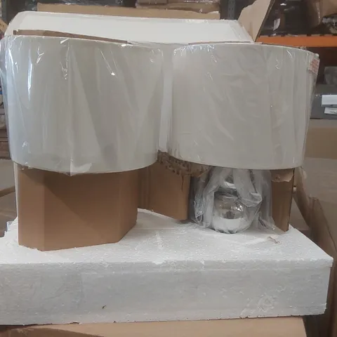 PALLET CONTAINING APPROXIMATELY 40x 2PCS MARISSA CHROME TOUCH TABLE LAMPS