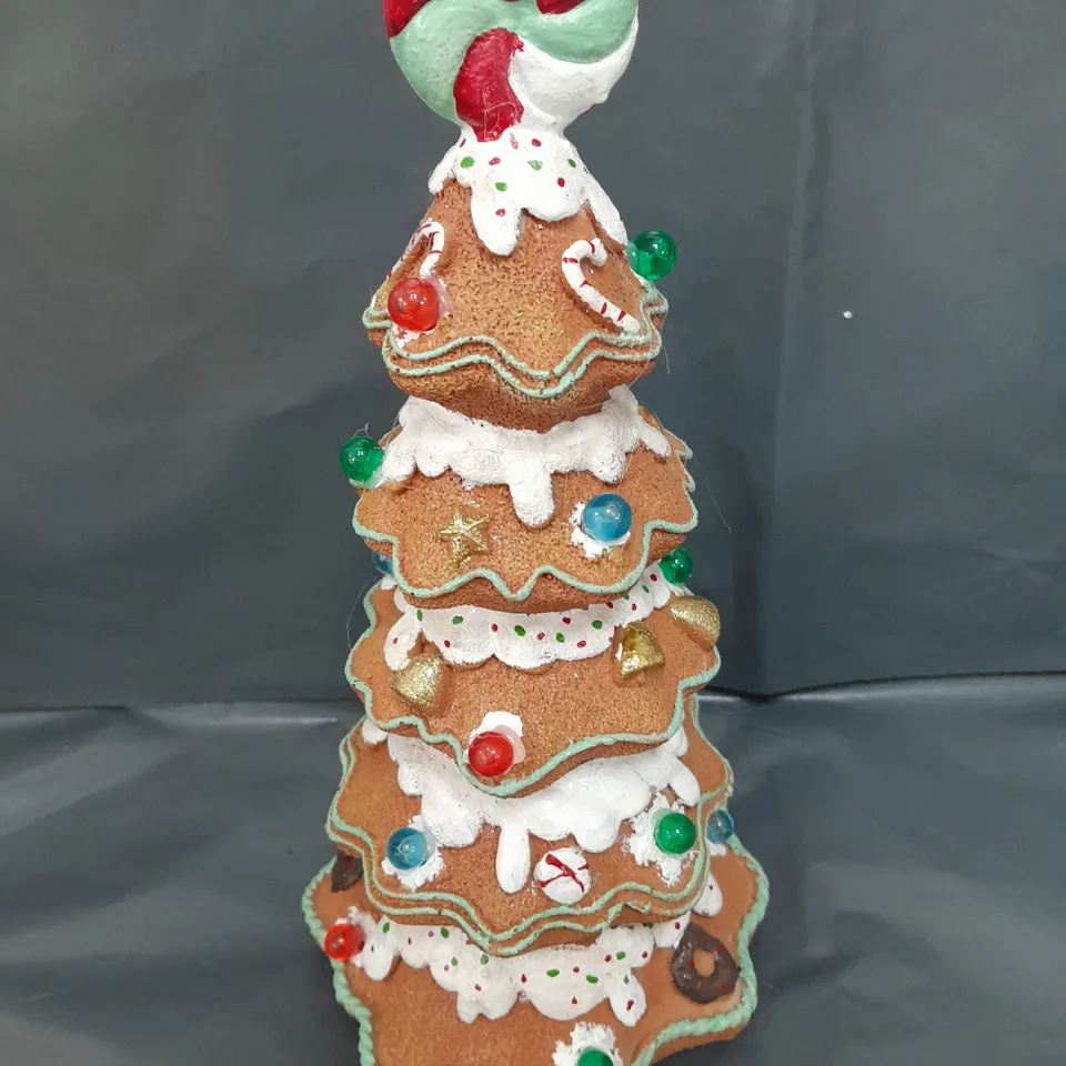 LED GINGERBREAD TREE CHRISTMAS DECORATION