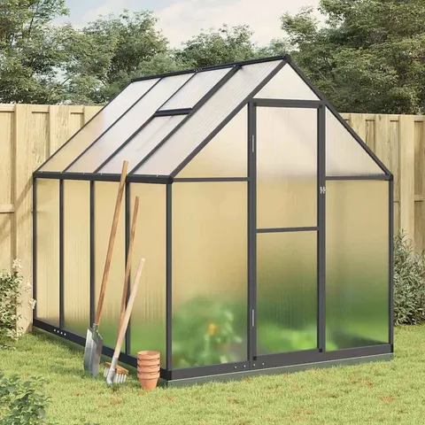BOXED CHANTELE 7.5FT W × 5.5FT D GREENHOUSE 