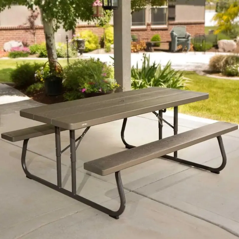 BOXED LIFETIME 6-FOOT CLASSIC FOLDING PICNIC TABLE – 60112 (1 BOX)