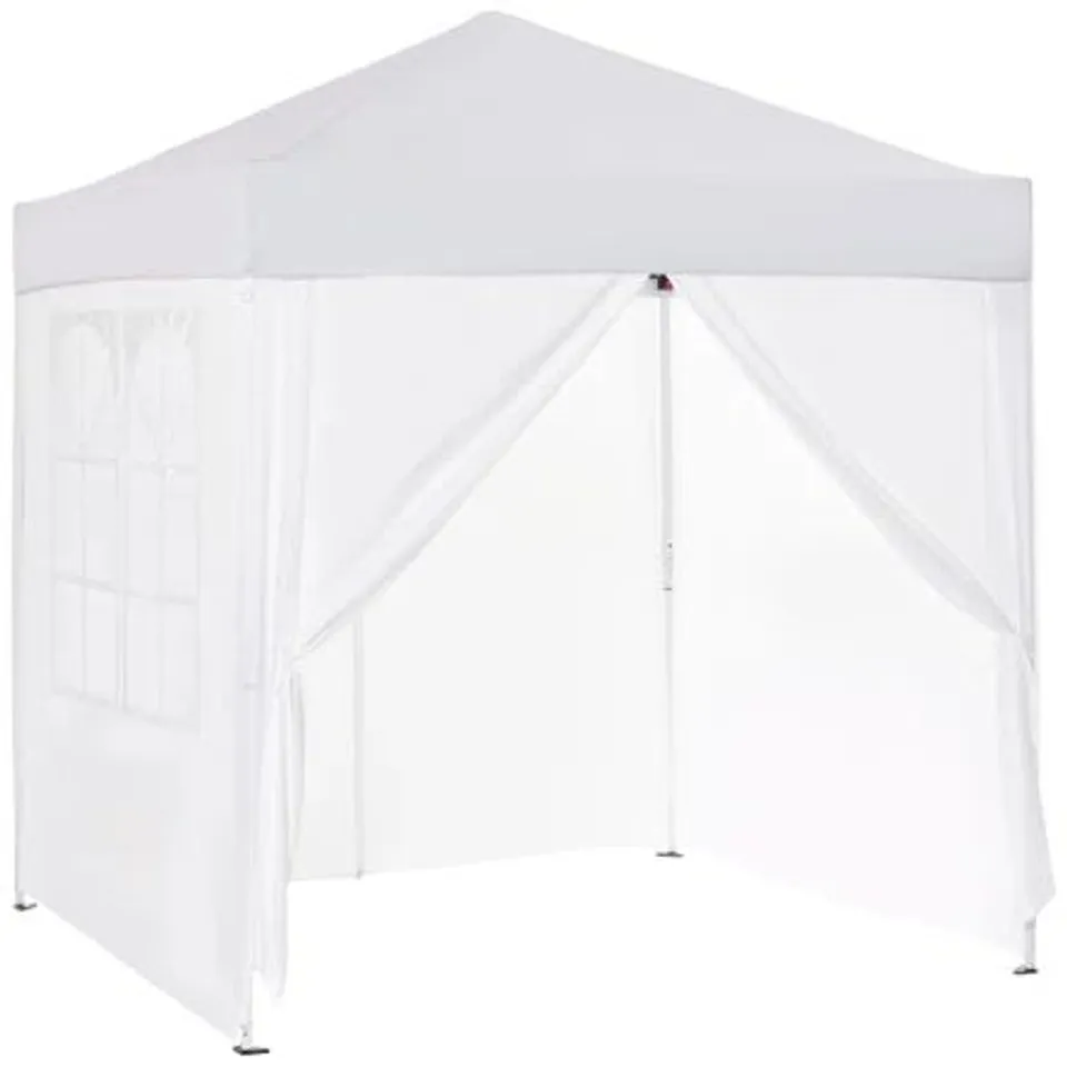 BOXED 2X2M STEEL POP UP GAZEBO