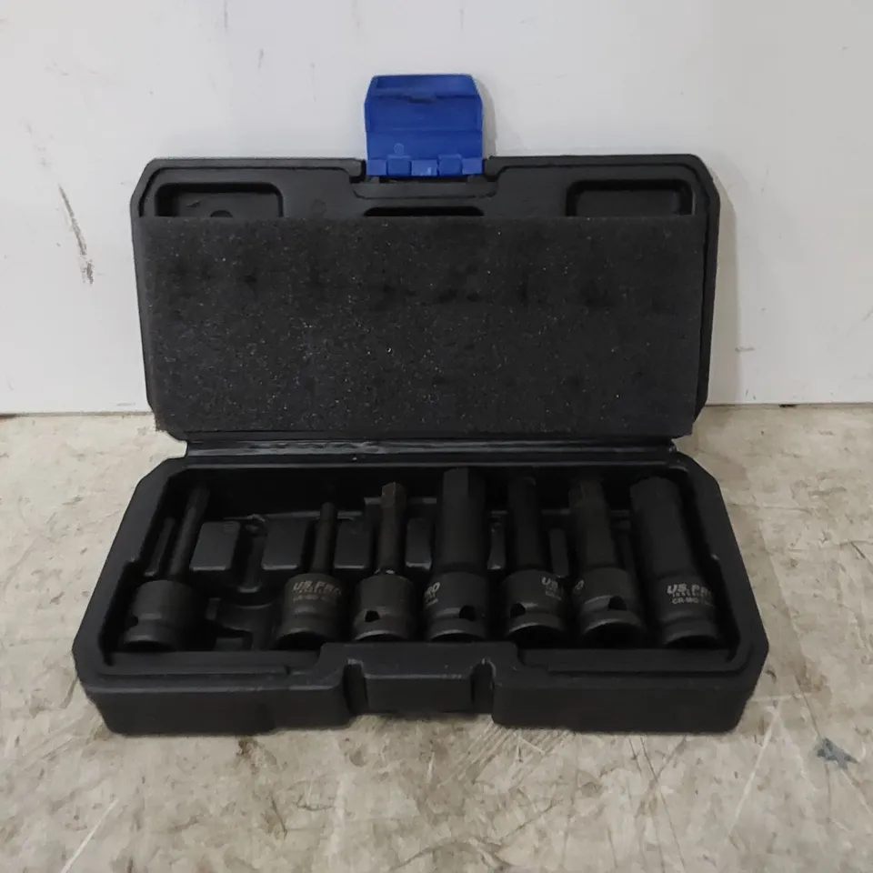 BOXED US PRO HEX ALLEN BIT SOCKET SET 