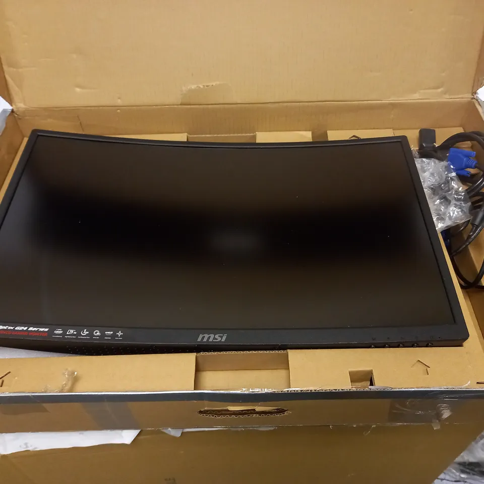 MSI OPTIX G241VC 24 INCH FULL HD 75HZ CURVED GAMING MONITOR RRP £129.99
