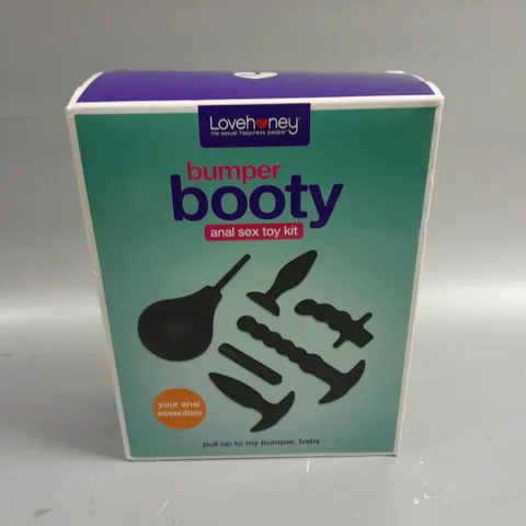 BOXED SEALED LOVEHONEY BUMPER BOOTY ANAL SEX TOY KIT