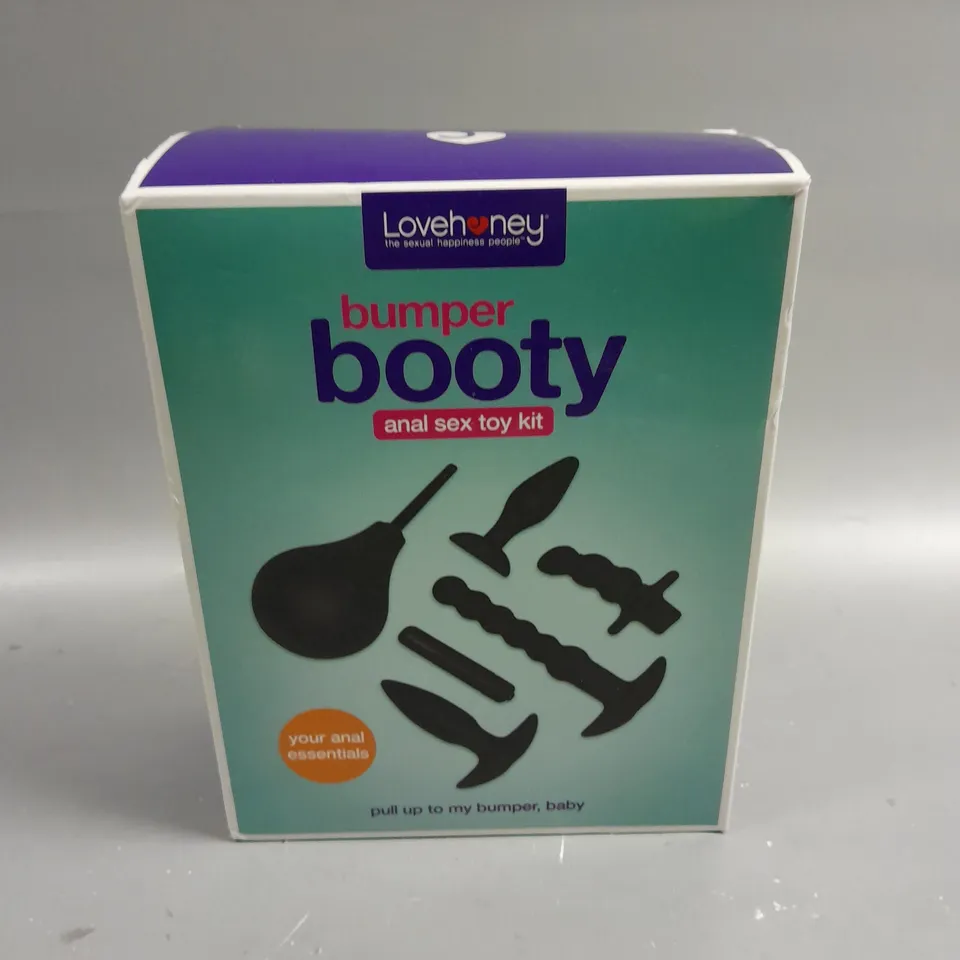 BOXED SEALED LOVEHONEY BUMPER BOOTY ANAL SEX TOY KIT 