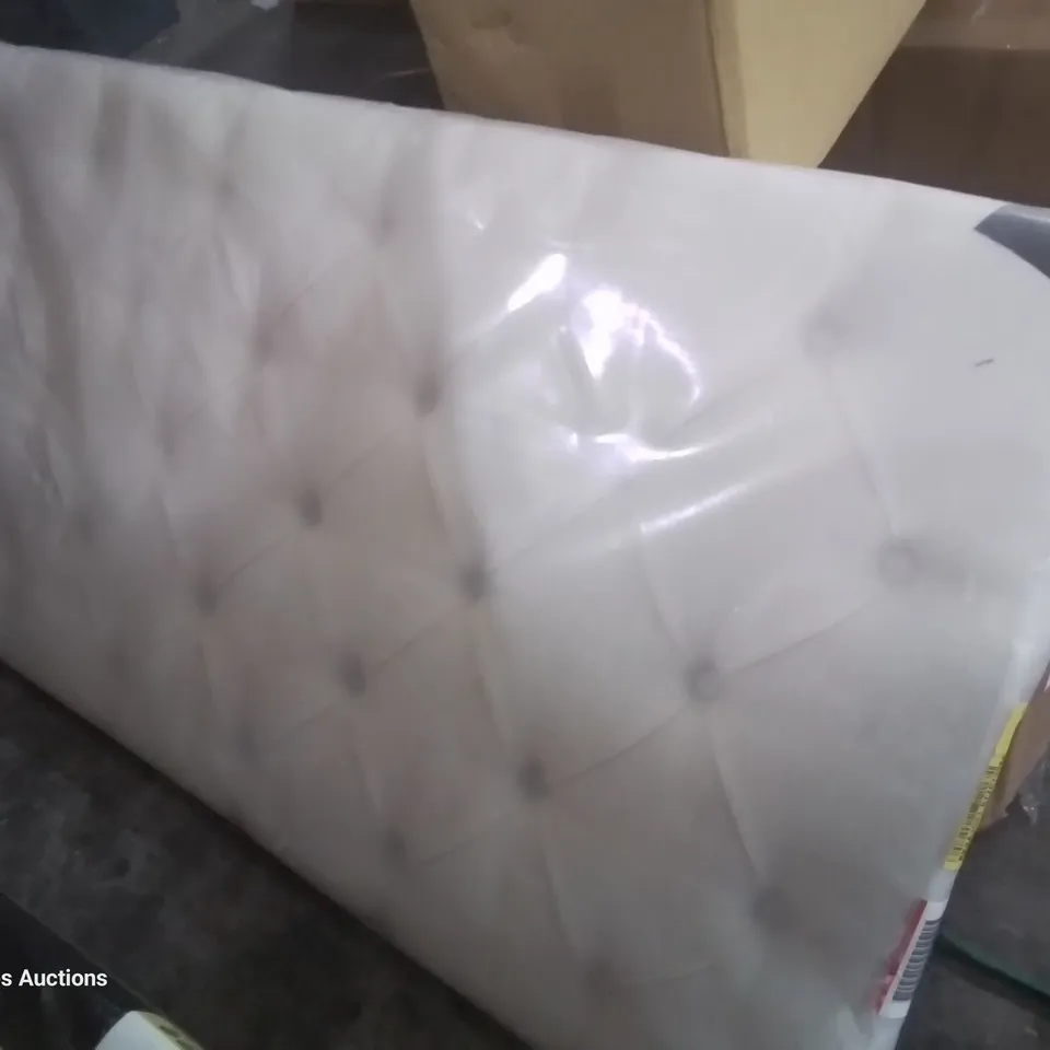 BAGGED ESTERS UPHOLSTERED 125CM HEADBOARD FOR A 4FT BED