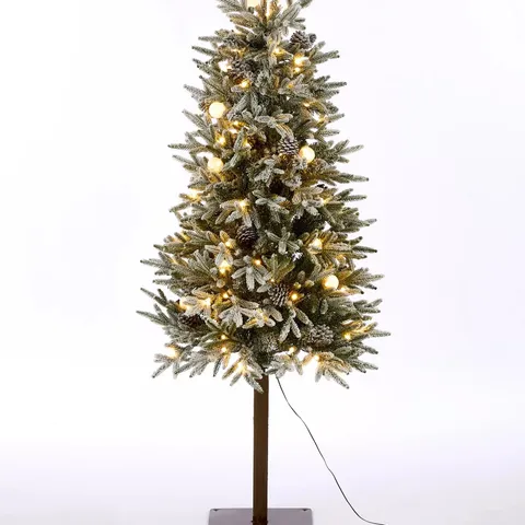 BOXED 5FT SNOWY PORCH CHRISTMAS TREE