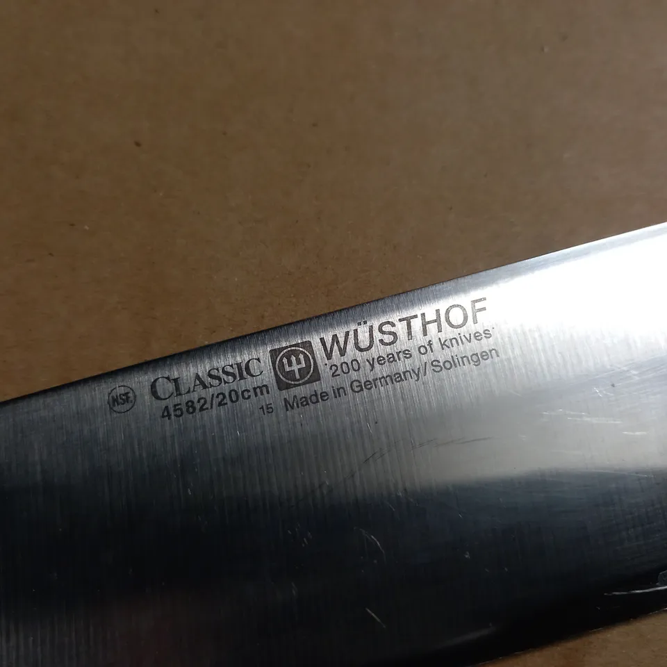 SET OF 6 WUSTHOF CLASSIC KNIVES AND SCISSORS