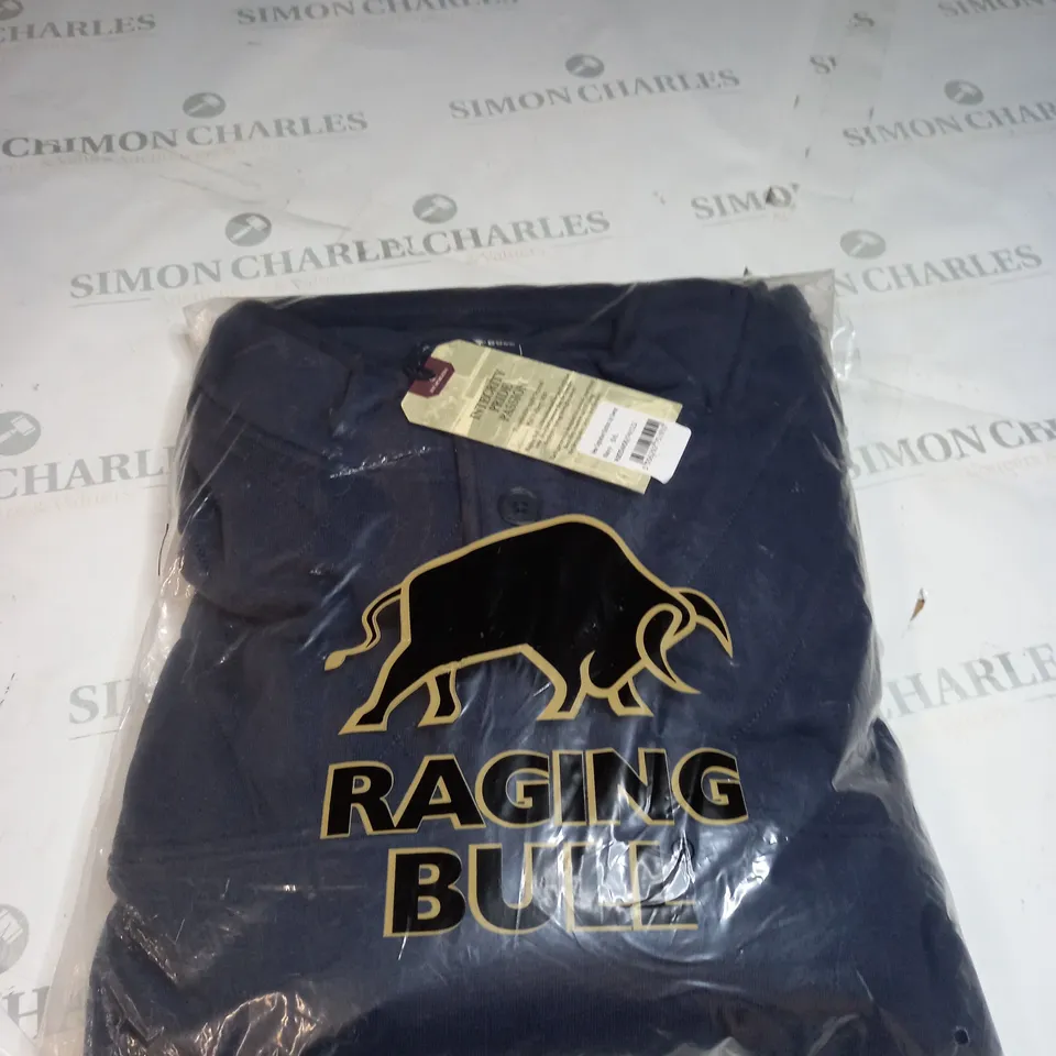 RAGING BULL BUTTON UP SWEATER SIZE 6XL 