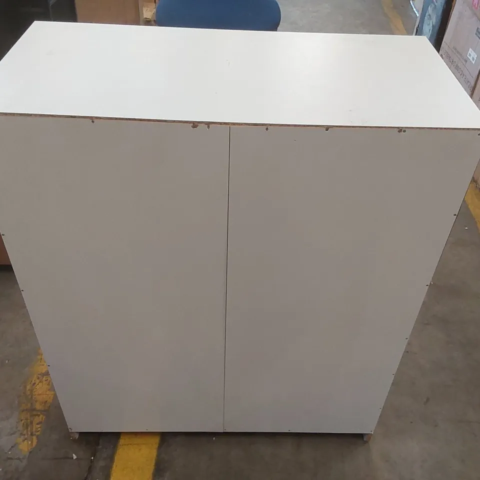 DESIGNER WOODEN 5-DRAWER CHEST OF DRAWERS