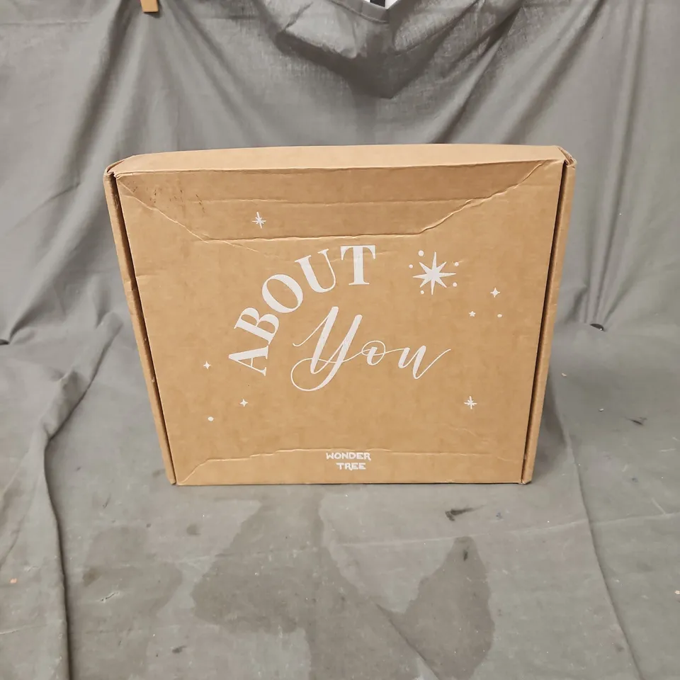 "ABOUT YOU" EARLY YEARS MEMORIES ALBUM, BY WONDER TREE. BOXED