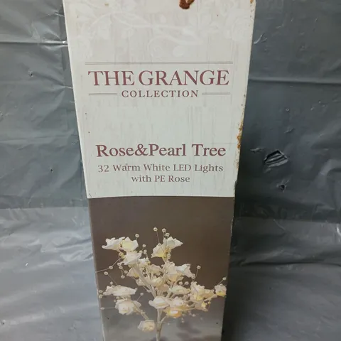 BOXED THE GRANGE COLLECTION ROSE & PEARL TREE DECOR