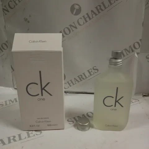 BOXED CALVIN KLEIN ONE EAU DE TOILETTE 100ML 