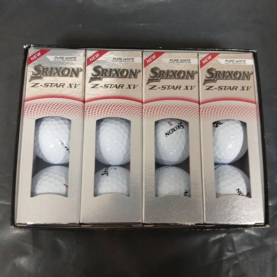 SRIXON Z-STAR XV 12-PACK OF GOLF BALLS 