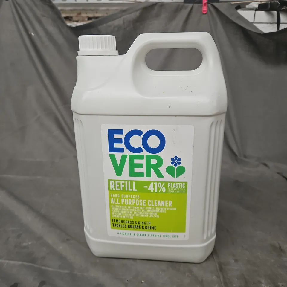 ECOVER ALL PURPOSE CLEANER REFILL – LEMONGRASS & GINGER (41% LESS PLASTIC)